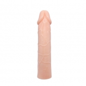 Удлиняющая насадка на пенис Deep Love - 21,5 см. - Baile - в Тольятти купить с доставкой