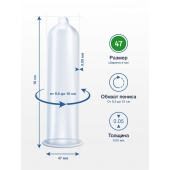 Презервативы MY.SIZE размер 47 - 10 шт. - My.Size - купить с доставкой в Тольятти