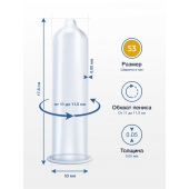 Презервативы MY.SIZE размер 53 - 10 шт. - My.Size - купить с доставкой в Тольятти