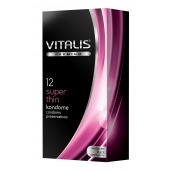 Ультратонкие презервативы VITALIS PREMIUM super thin - 12 шт. - Vitalis - купить с доставкой в Тольятти