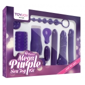 Эротический набор Toy Joy Mega Purple - Toy Joy - купить с доставкой в Тольятти