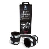 Серо-черные наручники Totally His - Fifty Shades of Grey - купить с доставкой в Тольятти