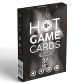 Игральные карты HOT GAME CARDS НУАР - 36 шт. - Сима-Ленд - купить с доставкой в Тольятти