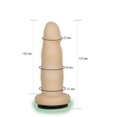 Телесная насадка Harness - 13,3 см. - LOVETOY (А-Полимер) - купить с доставкой в Тольятти
