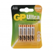 Батарейки алкалиновые GP Ultra Alkaline 24А AАA/LR03 - 4 шт. - Элементы питания - купить с доставкой в Тольятти