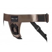 Бронзовый пояс для насадок Curious Harness - Strap-on-me - купить с доставкой в Тольятти