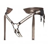 Бронзовый пояс для насадок Desirous Harness - Strap-on-me - купить с доставкой в Тольятти