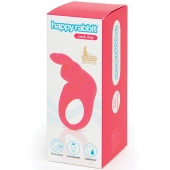 Розовое эрекционное виброкольцо Happy Rabbit Rechargeable Rabbit Cock Ring - Happy Rabbit - в Тольятти купить с доставкой