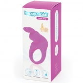 Фиолетовое эрекционное виброкольцо Happy Rabbit Rechargeable Rabbit Cock Ring - Happy Rabbit - в Тольятти купить с доставкой