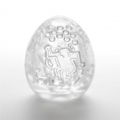 Мастурбатор-яйцо Keith Haring EGG DANCE - Tenga - в Тольятти купить с доставкой
