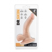 Телесный анальный фаллоимитатор 4 Inch Mini Cock - 12 см. - Blush Novelties