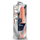 Телесная насадка на пенис 9 Inch Cock Sheath Extender - 22,2 см. - Blush Novelties - в Тольятти купить с доставкой
