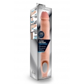 Телесная насадка на пенис 11.5 Inch Cock Sheath Penis Extender - 29,2 см. - Blush Novelties - в Тольятти купить с доставкой