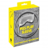 Прозрачная насадка на пенис Piss Play Sleeve для игр с мочеиспусканием - Orion - купить с доставкой в Тольятти