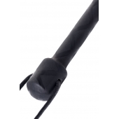 Чёрный стек с фигуркой леопарда на наконечнике - 21 см. - ToyFa - купить с доставкой в Тольятти