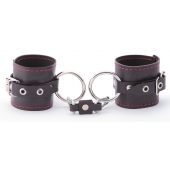 Оригинальный БДСМ-комплект для фиксации шеи и рук - Crazy Handmade - купить с доставкой в Тольятти