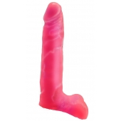 Розовая насадка-фаллос для трусиков Harness - 16,5 см. - LOVETOY (А-Полимер) - купить с доставкой в Тольятти