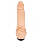Телесная насадка-фаллос с шипами для массажа клитора - 17,8 см. - LOVETOY (А-Полимер) - купить с доставкой в Тольятти