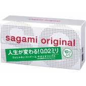 Ультратонкие презервативы Sagami Original 0.02 - 10 шт. - Sagami - купить с доставкой в Тольятти