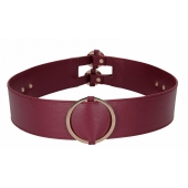 Бордовый ремень Halo Waist Belt - размер L-XL - Shots Media BV - купить с доставкой в Тольятти