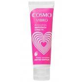 Возбуждающий гель на водно-силиконовой основе Cosmo Vibro с ароматом земляники - 50 гр. - Биоритм - купить с доставкой в Тольятти