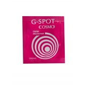 Стимулирующий интимный крем для женщин Cosmo G-spot - 2 гр. - Биоритм - купить с доставкой в Тольятти