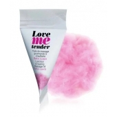 Съедобное согревающее массажное масло Love Me Tender Cotton Candy с ароматом сладкой ваты - 10 мл. - Love to Love - купить с доставкой в Тольятти