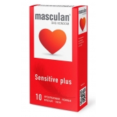 Презервативы Masculan Sensitive plus - 10 шт. - Masculan - купить с доставкой в Тольятти