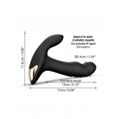 Черный вибромассажер простаты Multi P-Joy с 3 моторами - Dorcel - в Тольятти купить с доставкой