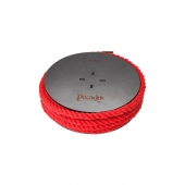 Красная веревка для шибари на катушке - 10 м. - Pecado - купить с доставкой в Тольятти