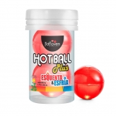 Лубрикант на масляной основе Hot Ball Plus с охлаждающе-разогревающим эффектом (2 шарика по 3 гр.) - HotFlowers - купить с доставкой в Тольятти