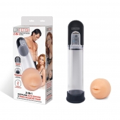 Автоматическая вакуумная помпа-мастурбатор Blowjob Auto Sucker Penis Enlarger Pump - Lux Fetish - в Тольятти купить с доставкой