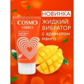 Возбуждающий интимный гель Cosmo Vibro с ароматом манго - 50 гр. - Биоритм - купить с доставкой в Тольятти