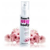 Силиконовый лубрикант 2-в-1 Touch My Body с ароматом вишнёвого цвета - 100 мл. - Love to Love - купить с доставкой в Тольятти