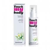 Силиконовый лубрикант 2-в-1 Touch My Body с ароматом моной - 100 мл. - Love to Love - купить с доставкой в Тольятти