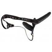 Женский страпон с вагинальной пробкой - 15 см. - Orion - купить с доставкой в Тольятти