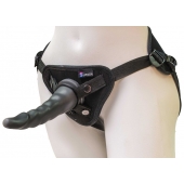 Комплект из трусиков Harness и двух насадок - 20,5 и 18 см. - LOVETOY (А-Полимер) - купить с доставкой в Тольятти