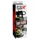 Мастурбатор в камуфляжной колбе Fap Flask - Pipedream - в Тольятти купить с доставкой