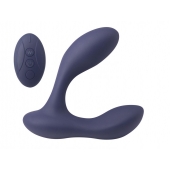 Синий массажер простаты с двумя моторами P-Bliss - Lola Games - в Тольятти купить с доставкой