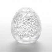 Мастурбатор-яйцо Keith Haring EGG PARTY - Tenga - в Тольятти купить с доставкой