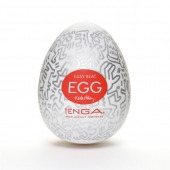 Мастурбатор-яйцо Keith Haring EGG PARTY - Tenga - в Тольятти купить с доставкой