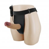 Полый вибрострапон на регулируемых трусиках Draven - 17,5 см. - Baile - купить с доставкой в Тольятти