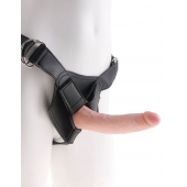Страпон на виниловых трусиках Strap-on Harness Cock - 17,8 см. - Pipedream - купить с доставкой в Тольятти