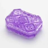 Фиолетовый мастурбатор-стимулятор Tenga Uni Amethyst - Tenga - в Тольятти купить с доставкой