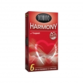 Гладкие презервативы Domino Harmony - 6 шт. - Domino - купить с доставкой в Тольятти