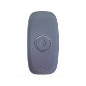 Серая анальная вибровтулка Booty Absolute Beginners 2 - 7,9 см. - Satisfyer