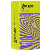 Тонкие презервативы для большей чувствительности Ganzo Sence - 12 шт. - Ganzo - купить с доставкой в Тольятти