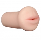 Нежный мастурбатор-ротик REALSTUFF 5INCH MASTURBATOR BJ - Dream Toys - в Тольятти купить с доставкой