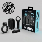 Набор Bathmate Vibe Endurance Kit: 2 эрекционных кольца, вибропуля, мастурбатор - Bathmate