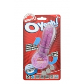 Фиолетовое эрекционное кольцо с вибрацией и пальчиком OYEAH PURPLE - Screaming O - в Тольятти купить с доставкой